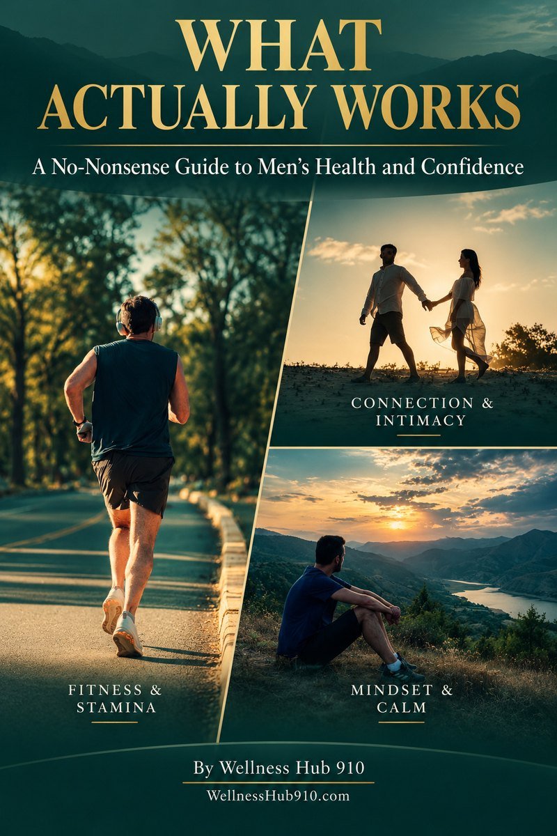 What Actually Works — A No-Nonsense Guide to Men's Health and Confidence, by Wellness Hub 910
